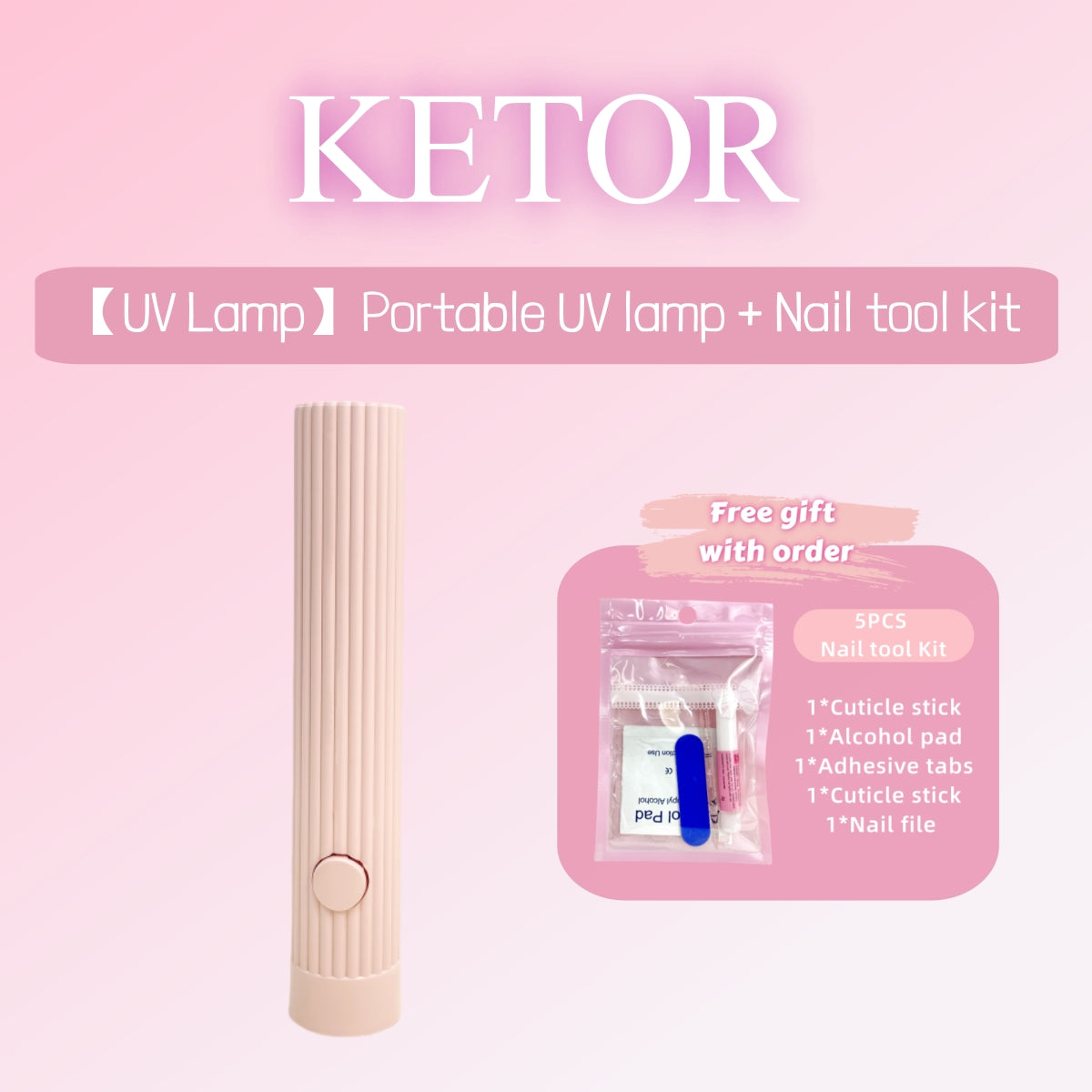 Upgraded Solid Nail Gel Kit GellyPop – 30g Large Capacity, No Buffing, Super Strong Press-On Nail Glue